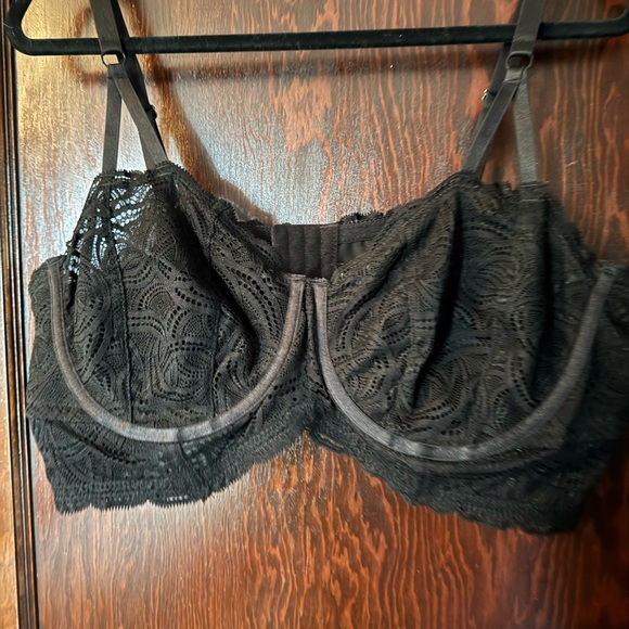 NWT Torrid Black Unlined Balconette Bra Size 3 - Picture 1 of 3